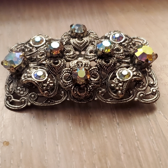Vintage filigree Made in Germany brooch. RARE - Picture 8 of 13